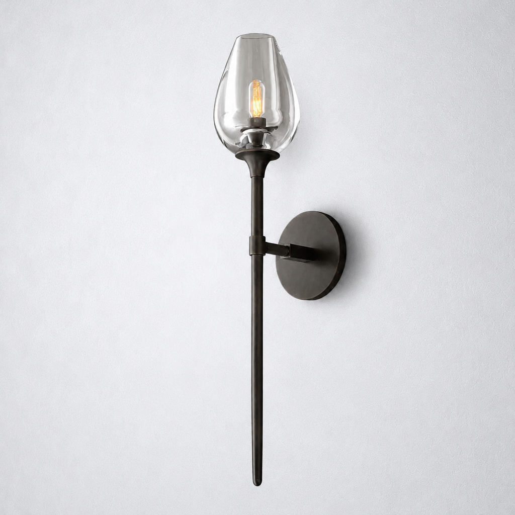 Avalon Glass Grand Wall Sconce