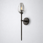 Avalon Glass Grand Wall Sconce