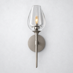 Avalon Glass Single Sconce