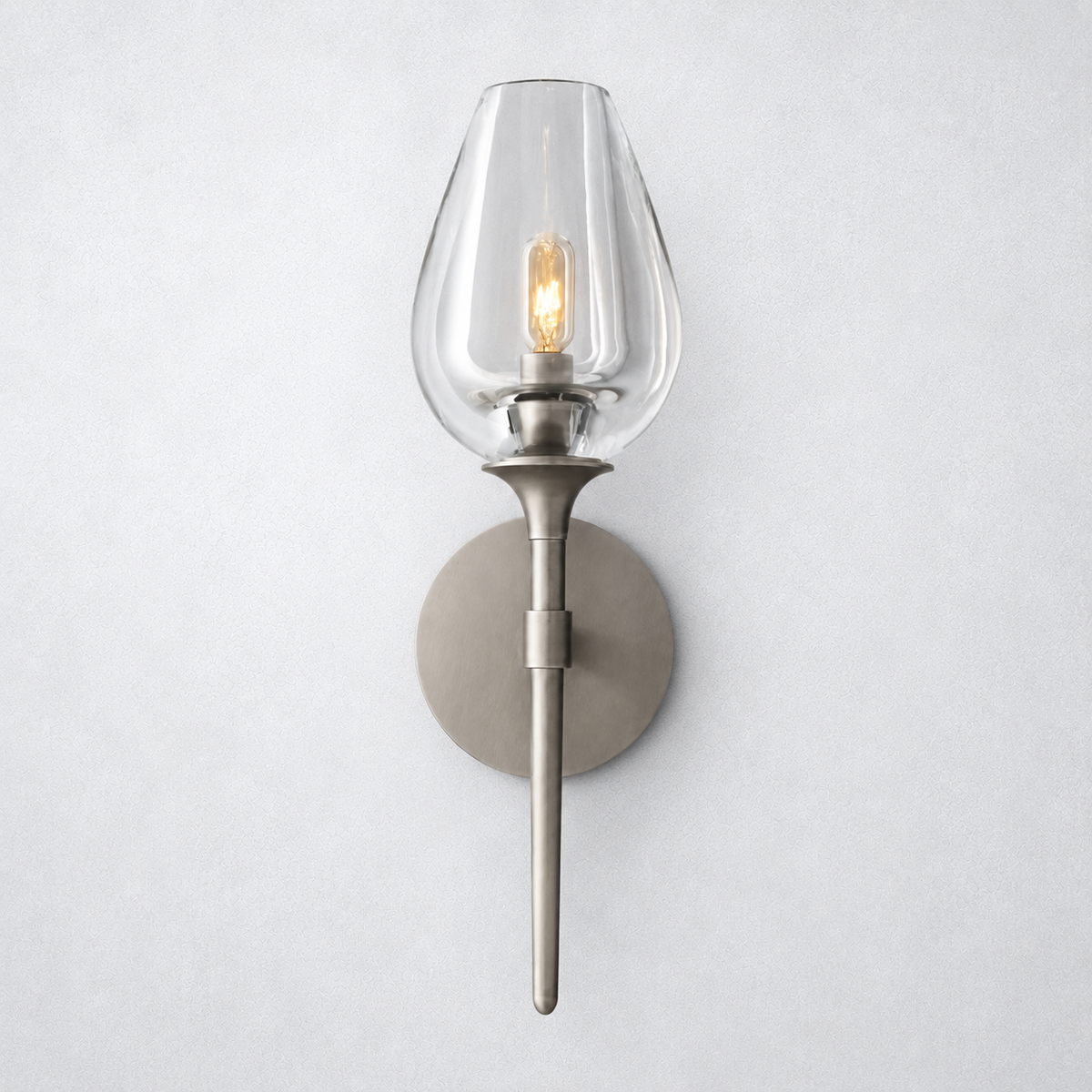 Avalon Glass Single Sconce