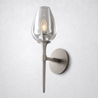 Avalon Glass Single Sconce