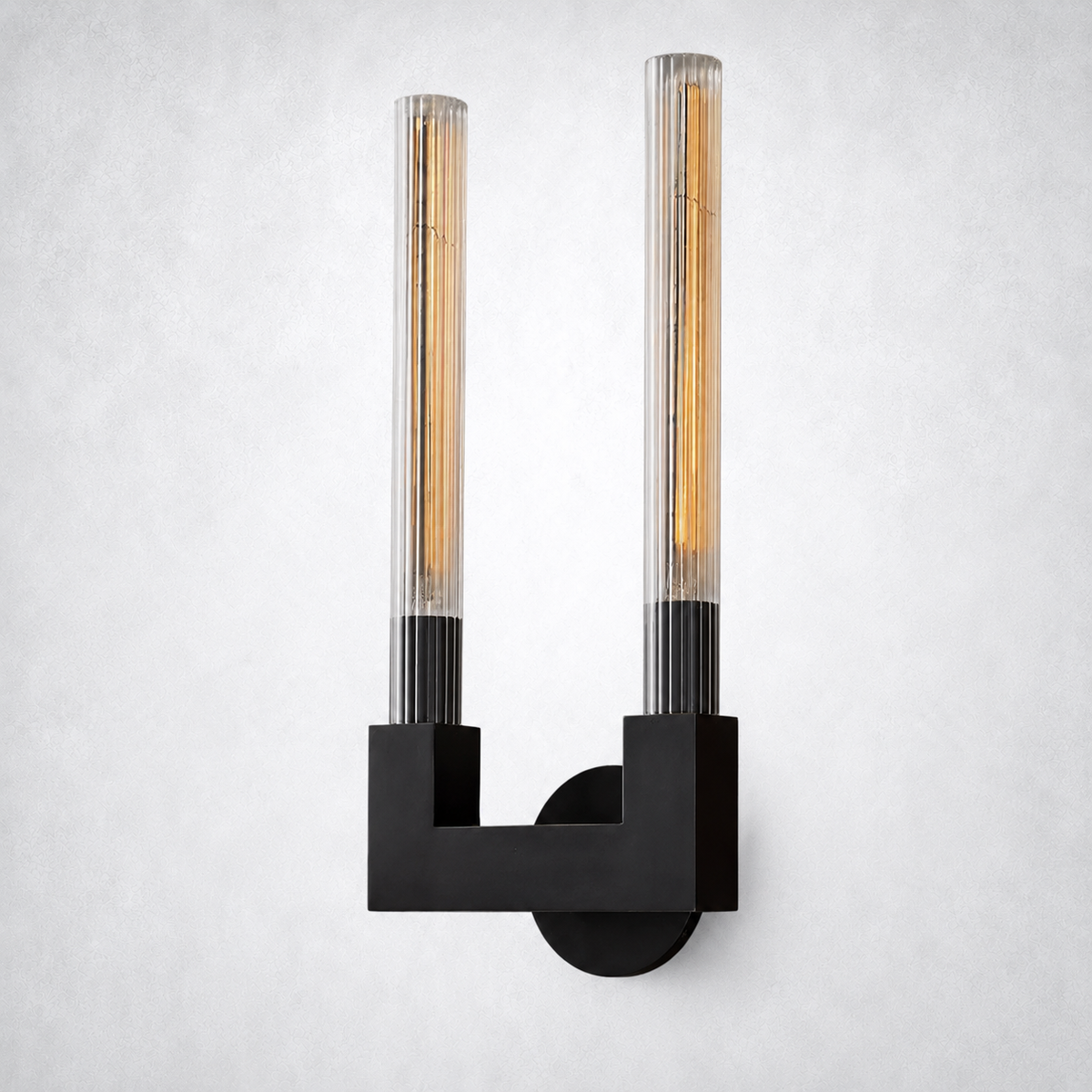 Imperial Glass Double Wall Sconce