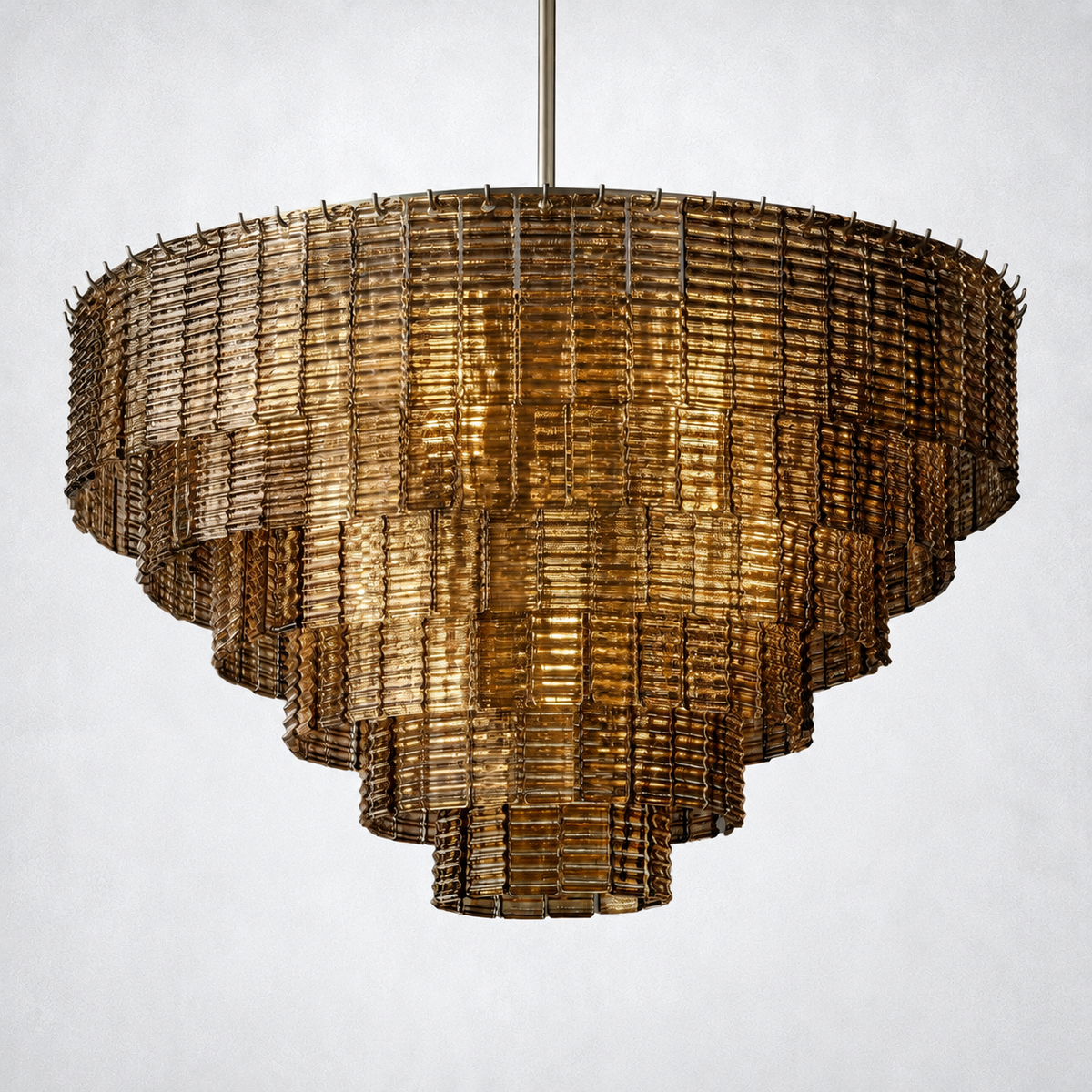 Astra Glass Round Chandelier