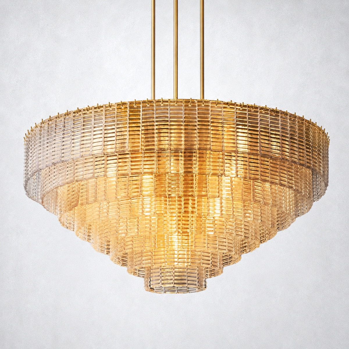 Astra Glass Round Chandelier
