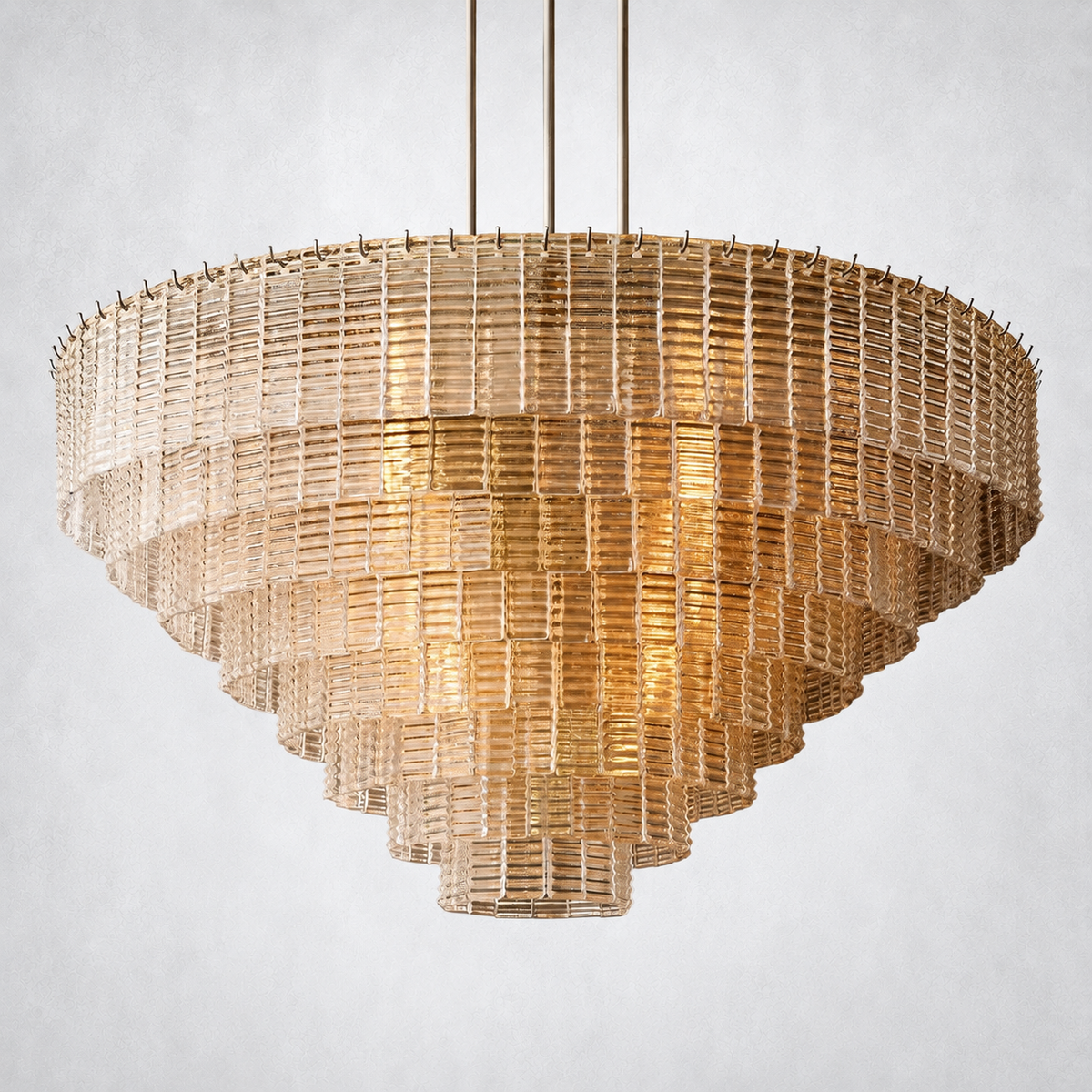 Astra Glass Round Chandelier