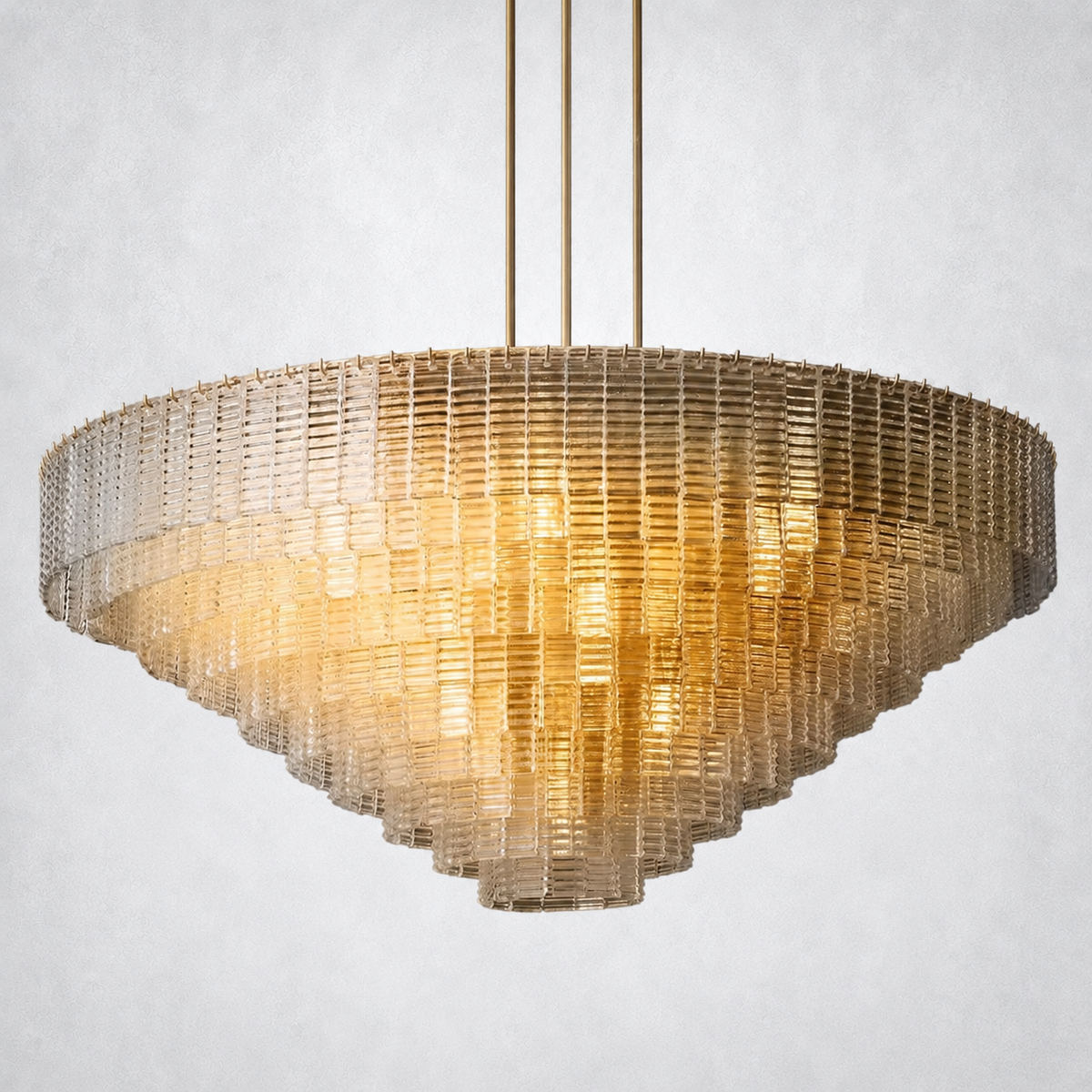 Astra Glass Round Chandelier
