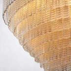 Astra Glass Round Chandelier