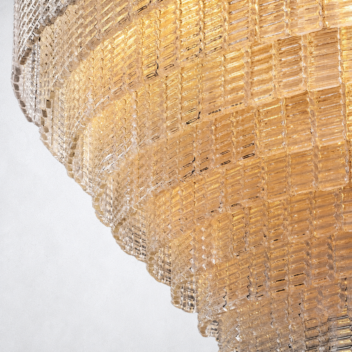 Astra Glass Round Chandelier