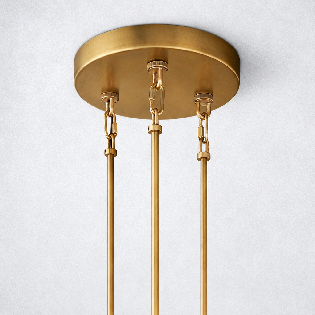 Astra Glass Round Chandelier