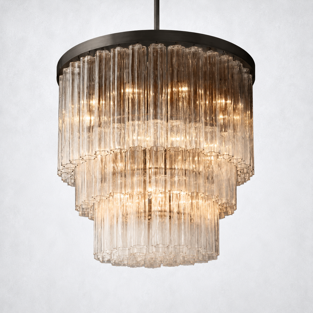 Signature 3-Tier Round Chandelier 36”