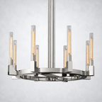 Imperial Glass Round Chandelier 48"