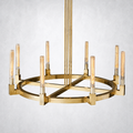 Imperial Glass Round Chandelier 48"