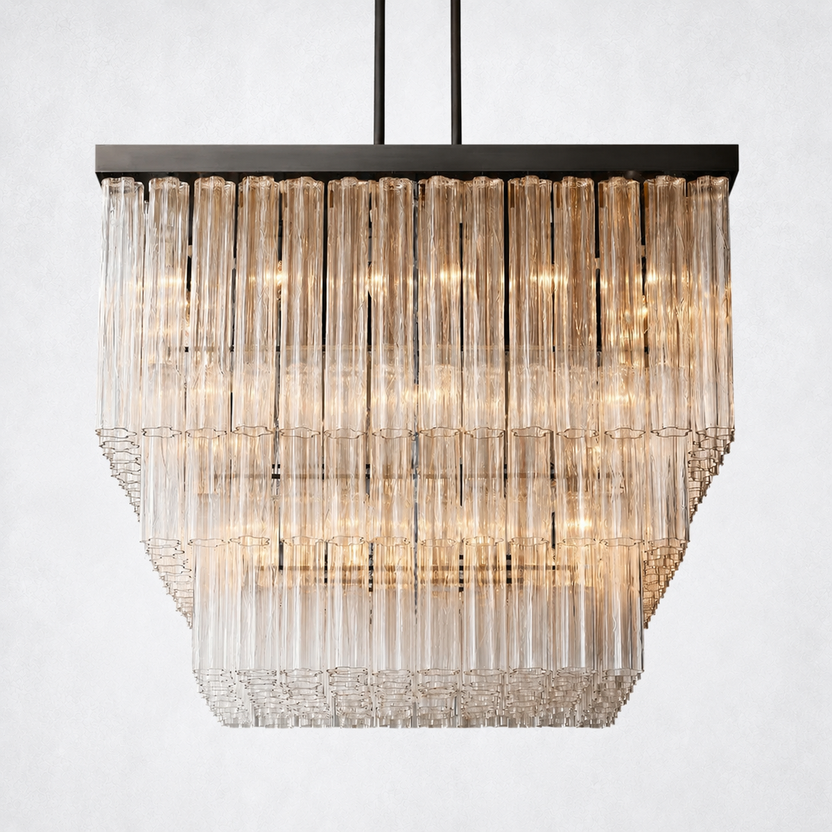 Signature Square Chandelier 45”