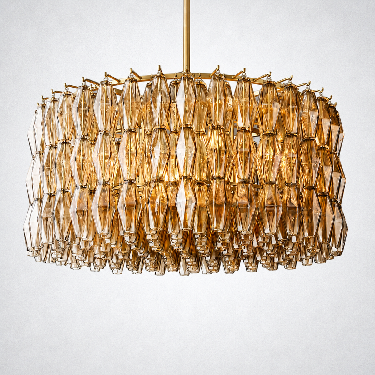 Skylark Crystal Round Chandelier 37"