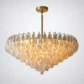 Skylark Crystal Square Chandelier 37"