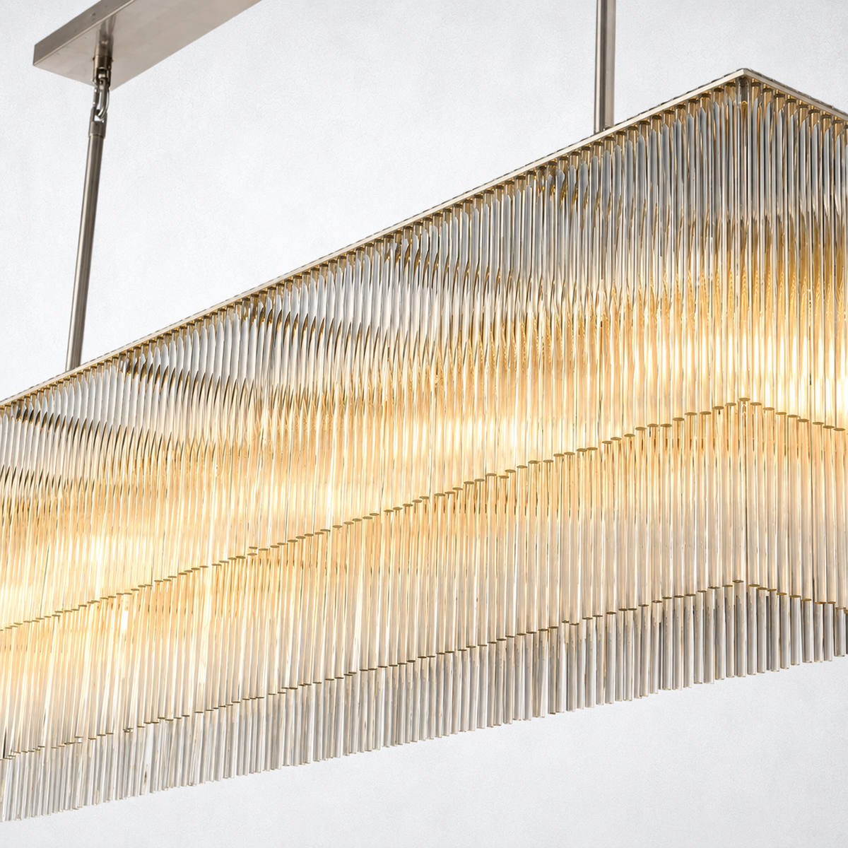 Rosemont Rectangular Chandelier 72"