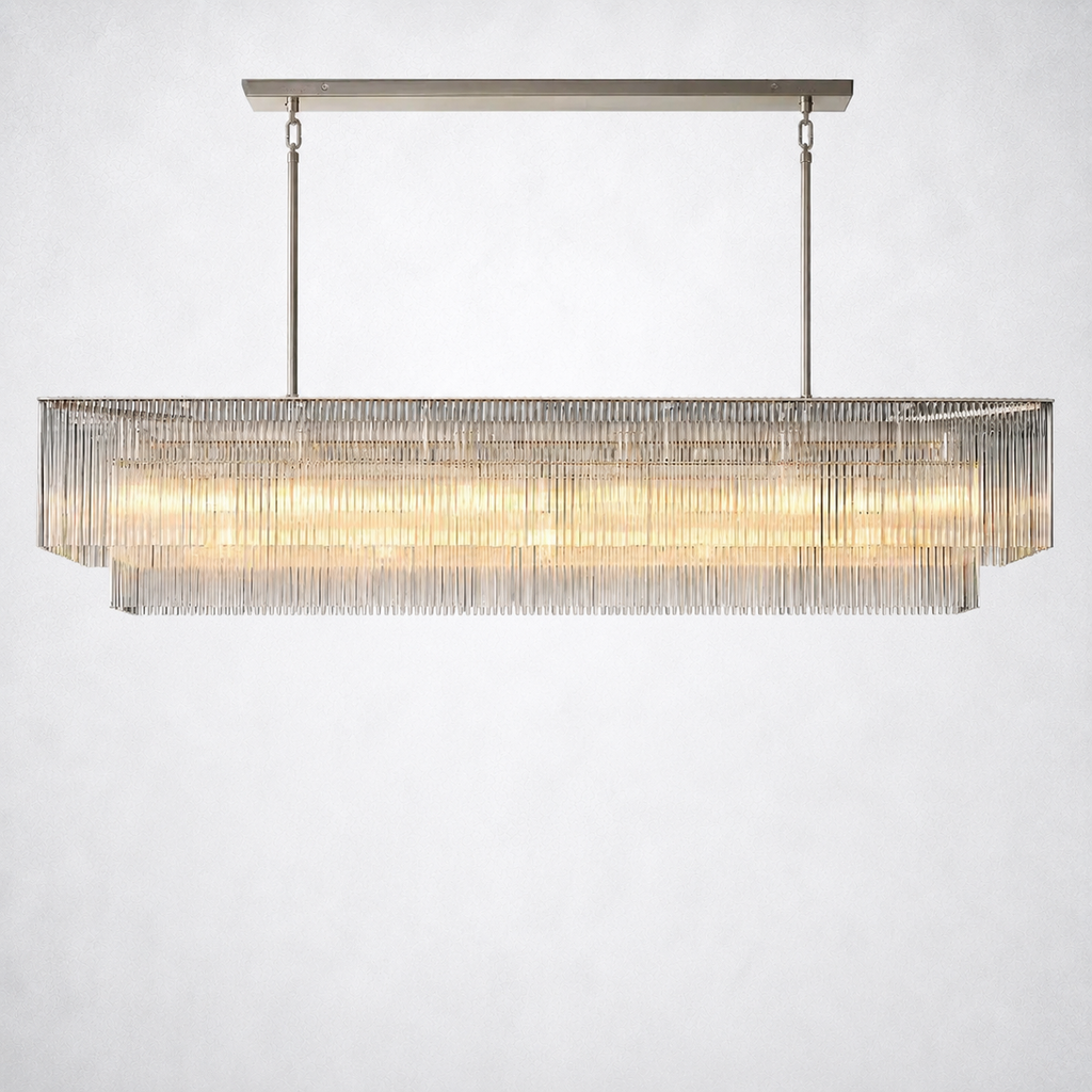 Rosemont Rectangular Chandelier 72"