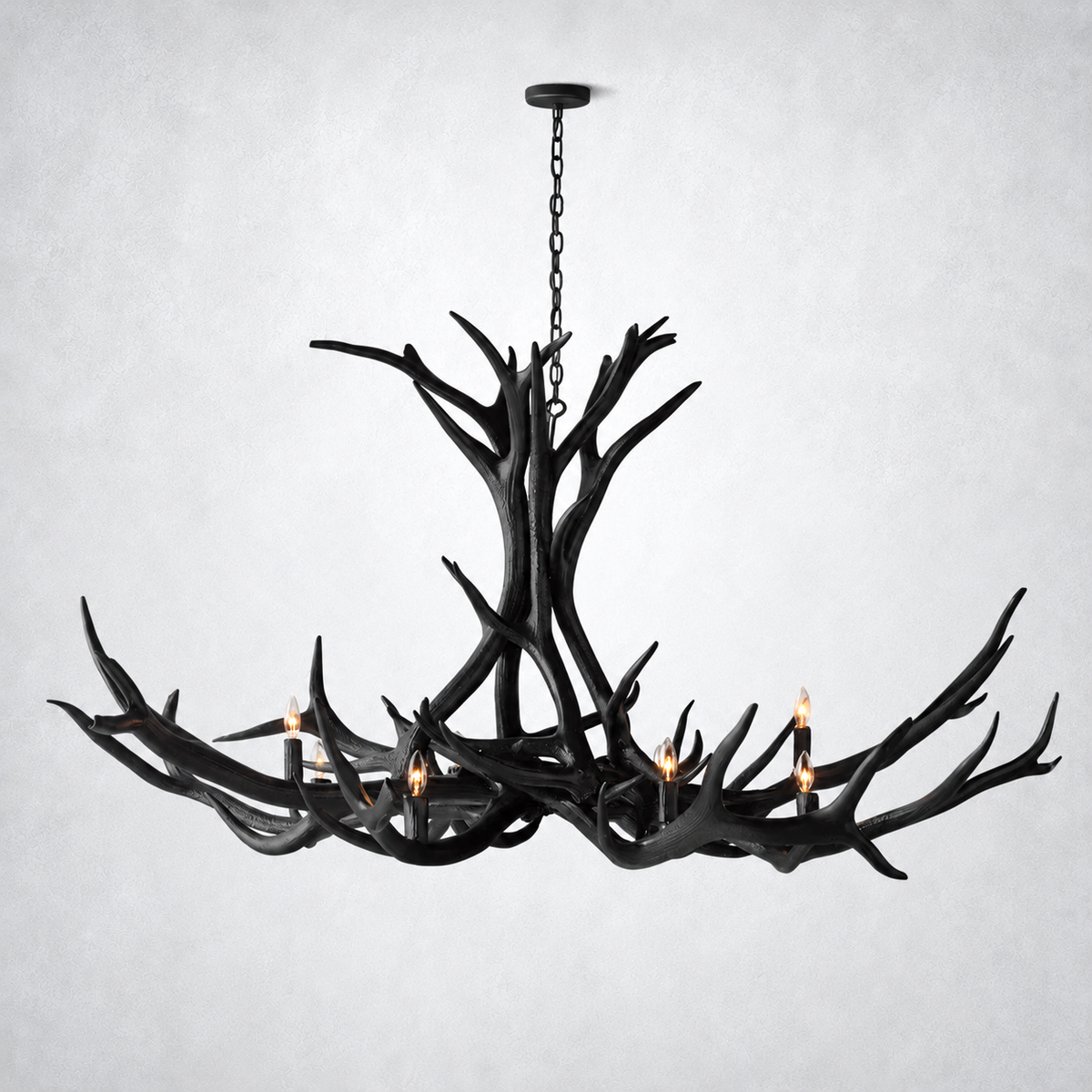 Moonlit Antler Chandelier 60"