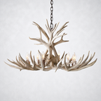 Moonlit Antler Chandelier 36"