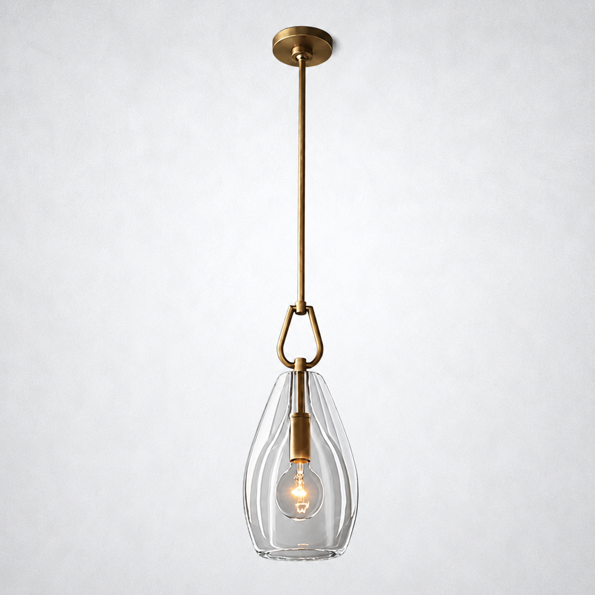 Orvelle Oval Pendant 8''