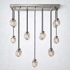 Liora Pearl Linear Chandelier 36"