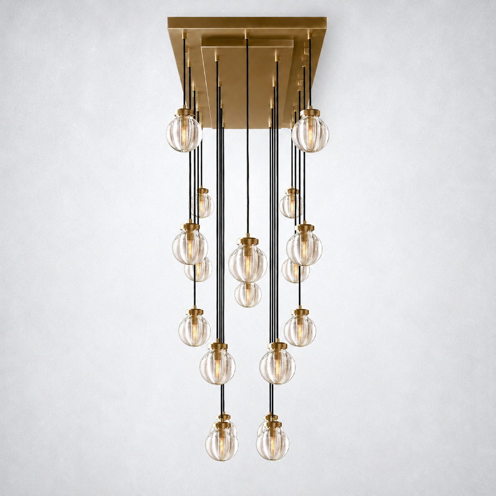 Liora Pearl Linear Chandelier 54"