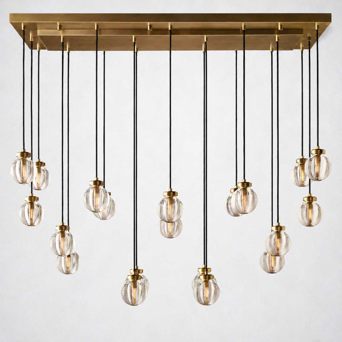 Liora Pearl Linear Chandelier 54"