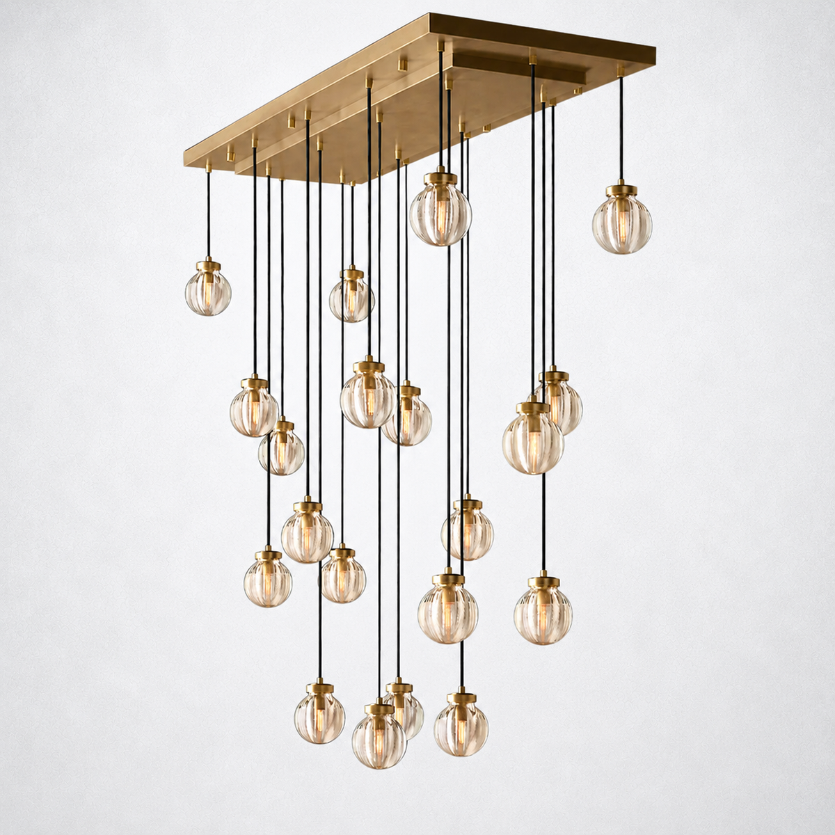 Liora Pearl Linear Chandelier 54"