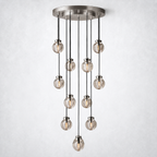 Liora Pearl Round Chandelier 22"