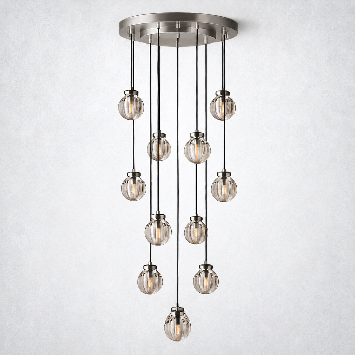 Liora Pearl Round Chandelier 22"