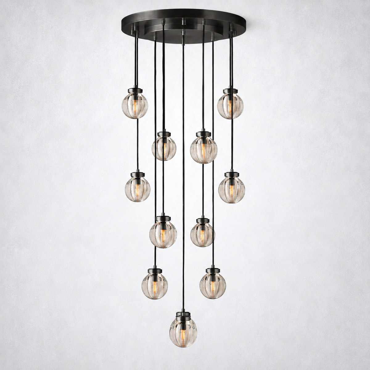Liora Pearl Round Chandelier 22"