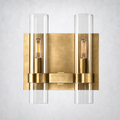 Summit Modern Fashion Glass Double Sconce