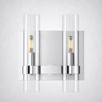 Summit Modern Fashion Glass Double Sconce