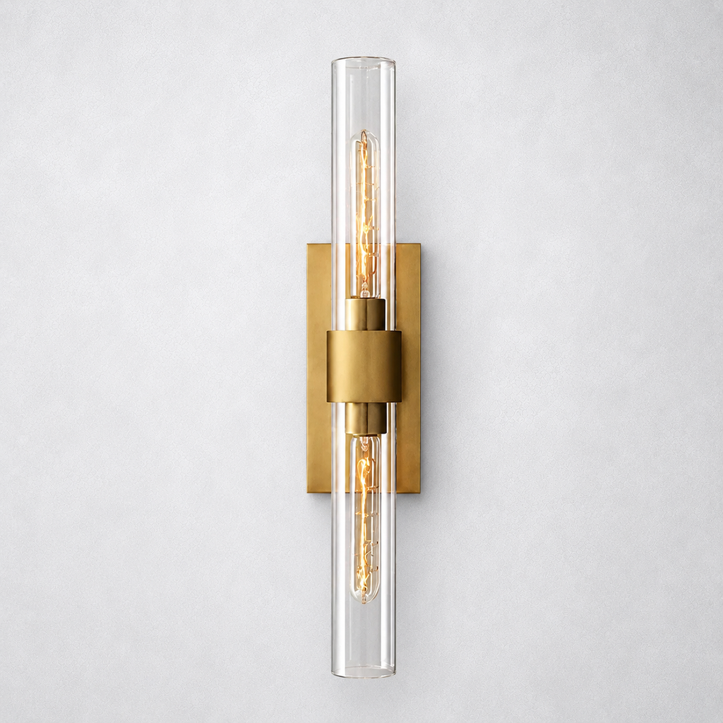 Summit Modern Fashion Glass Linear Sconce 23"