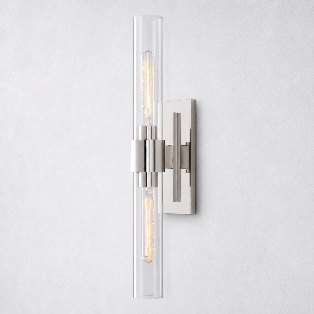 Summit Modern Fashion Glass Linear Sconce 23"