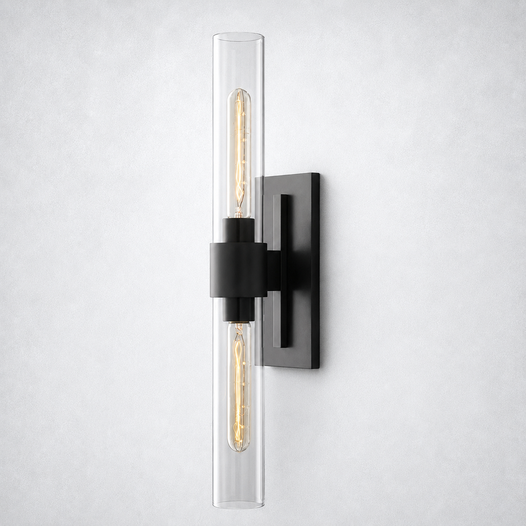 Summit Modern Fashion Glass Linear Sconce 23"