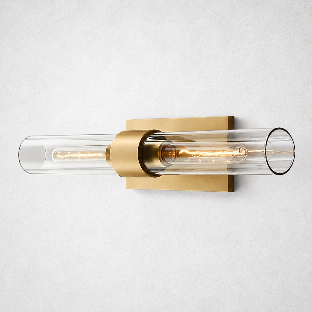 Summit Modern Fashion Glass Linear Sconce 23"