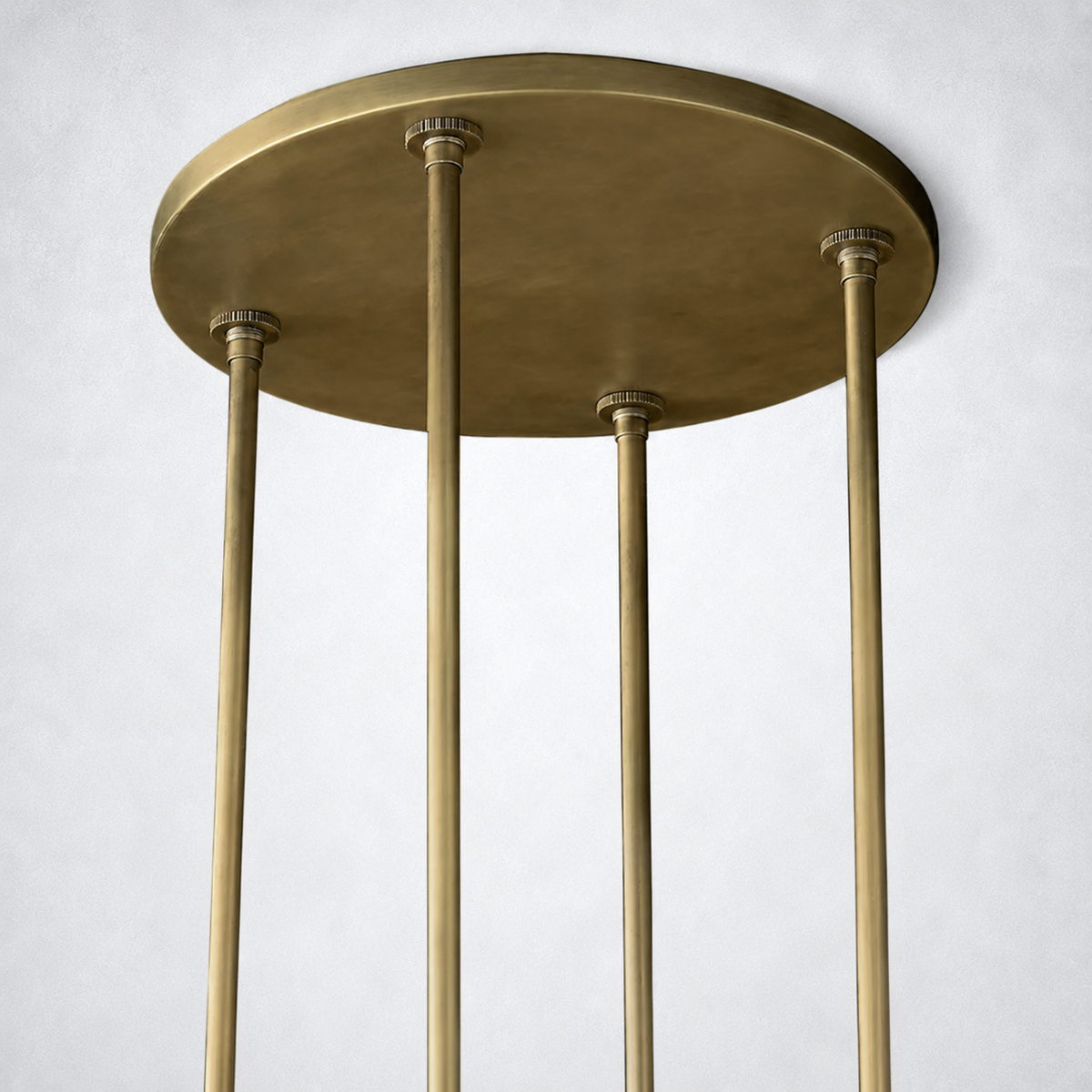 Summit Modern Fashion Glass Round Chandelier Light 48‘’