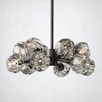 Meridian Clear Crystal Chandelier 24"