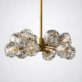Meridian Clear Crystal Chandelier 24"