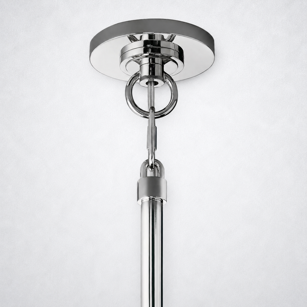 Meridian Clear Crystal Chandelier 24"