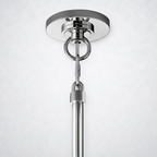 Meridian Clear Crystal Chandelier 24"