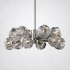 Meridian Clear Crystal Chandelier 24"
