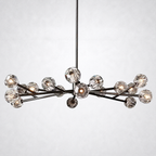 Meridian Clear Crystal Chandelier 60"