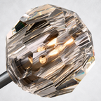 Meridian Cristal Linear Chandelier Clear 60"
