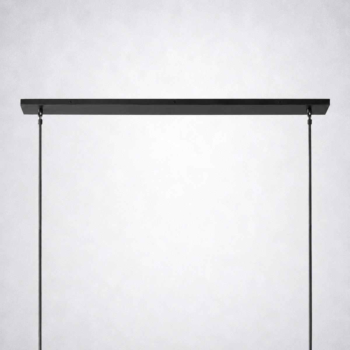 Meridian Cristal Linear Chandelier Smoke 60"