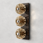 Meridian Clear Glass Linear Wall Sconce 3-lights