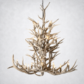 Moonlit Antler Chandelier 66"