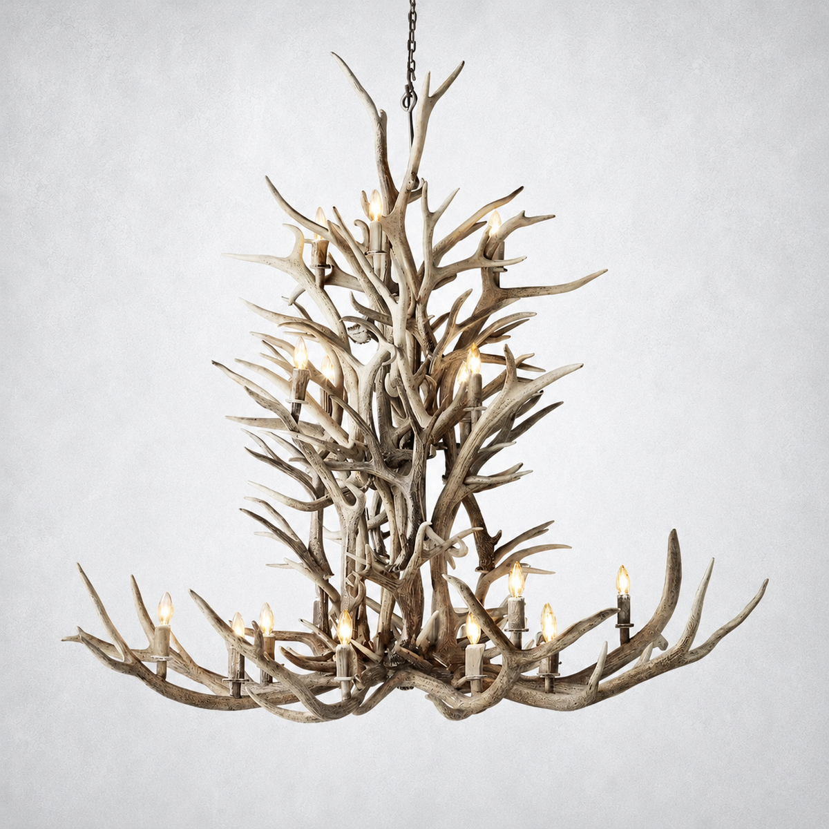 Moonlit Antler Chandelier 66"