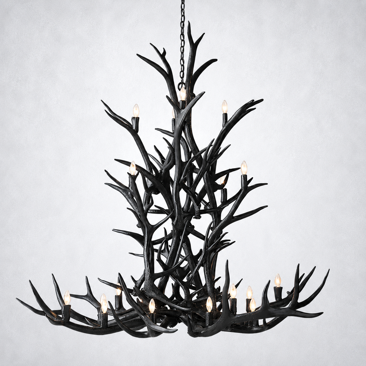 Moonlit Antler Chandelier 66"